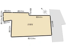 【東京都/北区滝野川】北区滝野川三丁目　土地 区画図