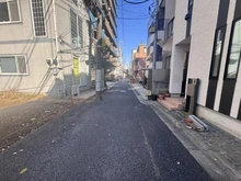 【東京都/港区白金台】港区白金台5丁目　建築条件付き土地　A区画 前面道路