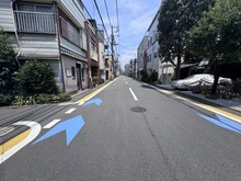 【東京都/杉並区本天沼】杉並区本天沼1丁目　土地 前面道路：南側前面道路