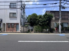 【東京都/杉並区本天沼】杉並区本天沼1丁目　土地 現地：南側外観