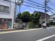 【東京都/杉並区本天沼】杉並区本天沼1丁目　土地 現地：南側外観