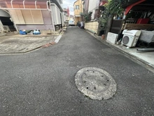 【東京都/世田谷区給田】世田谷区給田3丁目　土地 前面道路：前面但し書き道路（建築基準法外道路）