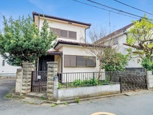 【東京都/立川市栄町】立川市栄町2丁目　土地 現地（古家あり）：南西前面道路側