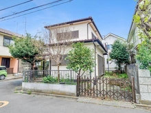 【東京都/立川市栄町】立川市栄町2丁目　土地 現地（古家あり）：南西前面道路側