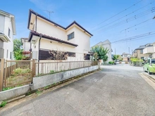 【東京都/立川市栄町】立川市栄町2丁目　土地 現地（古家あり）：北西前面道路側