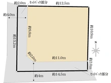 【東京都/国分寺市高木町】国分寺市高木町二丁目 土地 区画図
