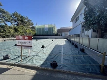 【神奈川県/藤沢市鵠沼松が岡】藤沢市鵠沼松が岡4丁目　土地　A区画 現地：全2区画・右側