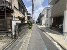 【神奈川県/川崎市中原区上平間】川崎市中原区上平間　土地 前面道路