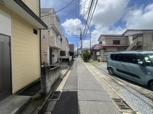 【神奈川県/川崎市中原区上平間】川崎市中原区上平間　土地 前面道路
