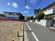 【神奈川県/藤沢市鵠沼松が岡】藤沢市鵠沼松が岡4丁目　土地　B区画 前面道路