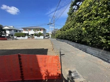 【神奈川県/藤沢市鵠沼松が岡】藤沢市鵠沼松が岡4丁目　土地　B区画 前面道路