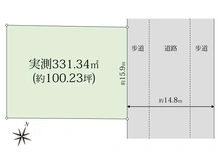 【兵庫県/芦屋市岩園町】芦屋市岩園町 土地 区画図
