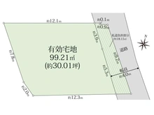 【兵庫県/神戸市東灘区御影】神戸市東灘区御影三丁目 土地 区画図
