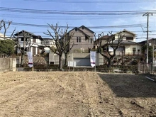 【兵庫県/芦屋市岩園町】芦屋市岩園町　売土地 現地：敷地内から東側前面道路を望む