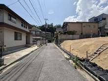 【兵庫県/神戸市東灘区御影山手】神戸市東灘区御影山手五丁目 売土地A号地 前面道路