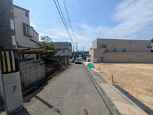 【兵庫県/芦屋市翠ケ丘町】芦屋市翠ケ丘町 売土地 前面道路