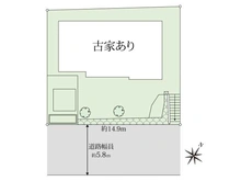 【兵庫県/神戸市東灘区渦森台】神戸市東灘区渦森台四丁目 土地 区画図