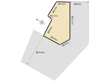 【東京都/葛飾区東金町】葛飾区東金町3丁目 古家付き土地 区画図