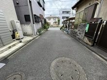 【東京都/足立区南花畑】足立区南花畑4丁目 古家付き土地 前面道路