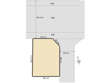 【東京都/江戸川区東葛西】江戸川区東葛西5丁目土地 区画図