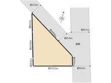 【千葉県/船橋市前貝塚町】船橋市前貝塚町土地 区画図