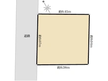 【東京都/江戸川区船堀】江戸川区船堀2丁目土地 区画図