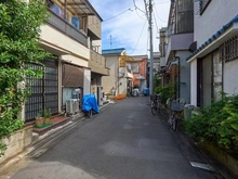 【東京都/江戸川区東葛西】江戸川区東葛西1丁目建築条件付き売地 前面道路