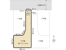 【埼玉県/さいたま市大宮区吉敷町】さいたま市大宮区吉敷町3丁目　3号地 区画図
