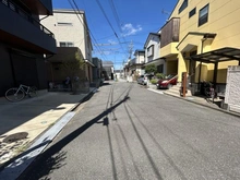 【埼玉県/鶴ヶ島市大字鶴ヶ丘】鶴ヶ島市大字鶴ケ丘　古家付売地 前面道路