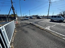 【埼玉県/北本市深井】北本市深井8丁目　売地 前面道路