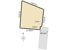 【東京都/世田谷区池尻】世田谷区池尻4丁目　売地 区画図