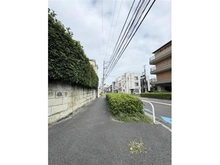 【東京都/世田谷区下馬】下馬2丁目　売地 前面道路(歩道)