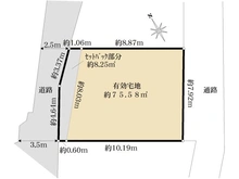 【東京都/世田谷区代沢】世田谷区代沢1丁目 区画図