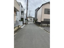 【神奈川県/横浜市鶴見区矢向】矢向3丁目　建築条件付売地 前面道路