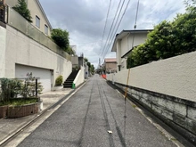 【神奈川県/川崎市高津区下作延】川崎市高津区下作延七丁目　売地1区画 前面道路