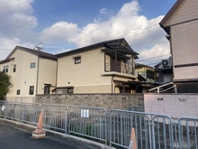 【大阪府/高槻市東和町】高槻市東和町　建物付き売地 現地（古家あり）：現地　西側