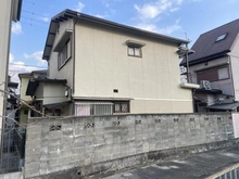 【大阪府/高槻市東和町】高槻市東和町　建物付き売地 現地（古家あり）：現地　西側