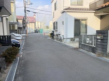 【大阪府/高槻市東和町】高槻市東和町　建物付き売地 前面道路