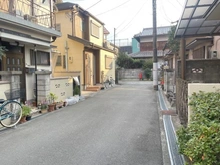 【大阪府/高槻市東和町】高槻市東和町　建物付き売地 前面道路