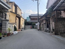 【大阪府/高槻市東和町】高槻市東和町　建物付き売地 前面道路