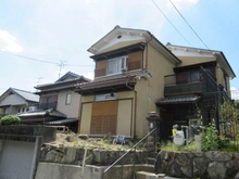 【大阪府/高槻市安岡寺町】高槻市安岡寺町二丁目土地 現地（古家あり）