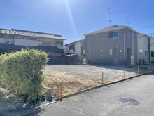 【大阪府/高槻市奥天神町】高槻市奥天神町一丁目 A号地 現地:※全2区画/手前側がA号地です。