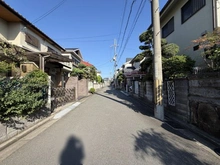 【大阪府/高槻市緑が丘】高槻市緑が丘二丁目　売地 前面道路