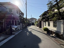 【大阪府/高槻市緑が丘】高槻市緑が丘二丁目　売地 前面道路