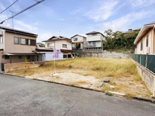 【大阪府/高槻市日吉台二番町】高槻市日吉台二番町　売土地 現地