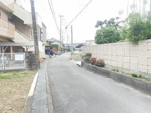 【大阪府/高槻市梶原】高槻市梶原一丁目　売地 前面道路