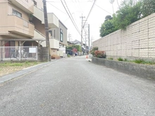 【大阪府/高槻市梶原】高槻市梶原一丁目　売地 前面道路