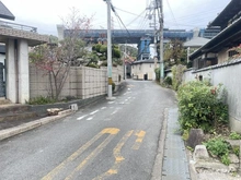 【大阪府/高槻市梶原】高槻市梶原一丁目　売地 前面道路