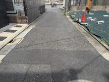 【東京都/大田区上池台】大田区上池台一丁目　土地 前面道路