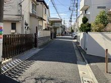 【東京都/中野区野方】中野区野方6丁目　古家付売地 北側前面道路